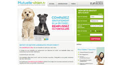 Desktop Screenshot of mutuelle-chien.fr
